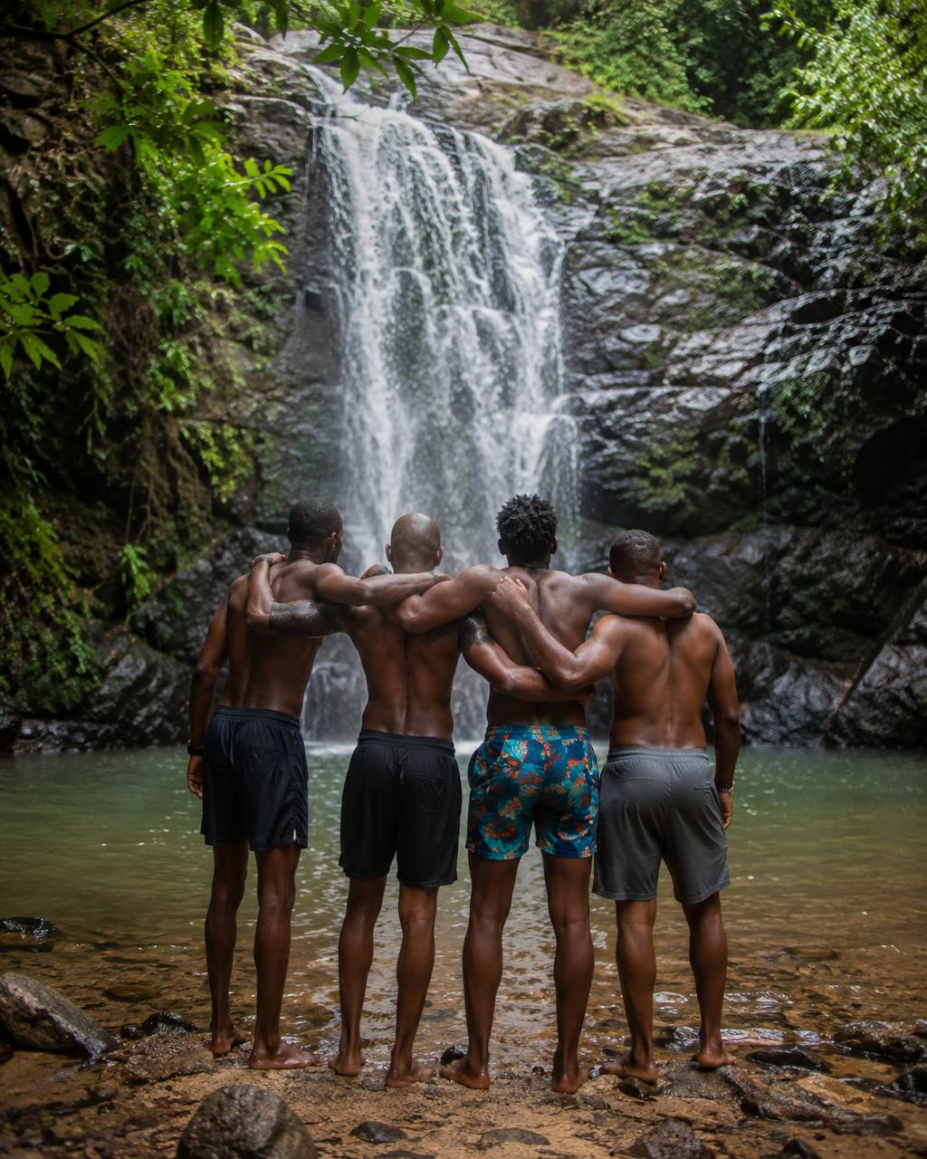 Group bonding before waterfall